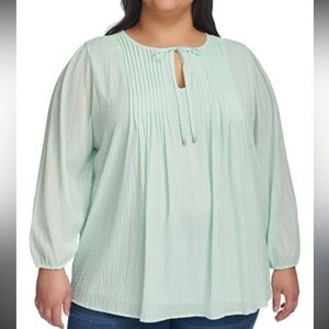 Tommy Hilfiger Pintucked Top